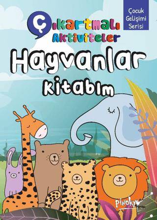 Çıkartmalı Aktiviteler Hayvanlar Kitabım - 1