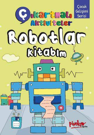 Çıkartmalı Aktiviteler Robotlar Kitabım - 1