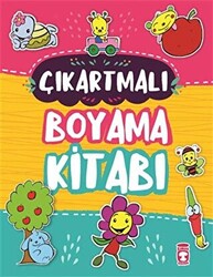 Çıkartmalı Boyama Kitabı Sticker Hediyeli - 1