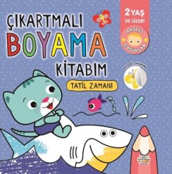 Çıkartmalı Boyama Kitabım - Tatil Zamanı - 1