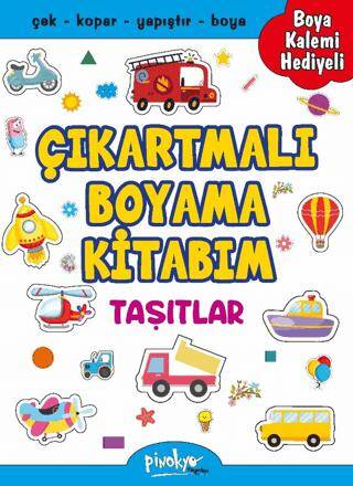 Çıkartmalı Boyama Taşıtlar - 1