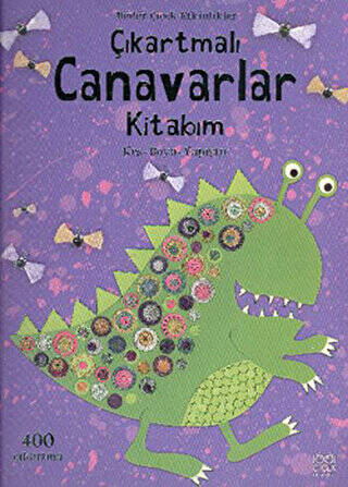 Çıkartmalı Canavarlar Kitabım - 1