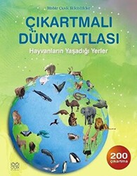 Çıkartmalı Dünya Atlası - Hayvanların Yaşadığı Yerler - 1