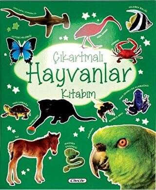 Çıkartmalı Hayvanlar Kitabım - 1