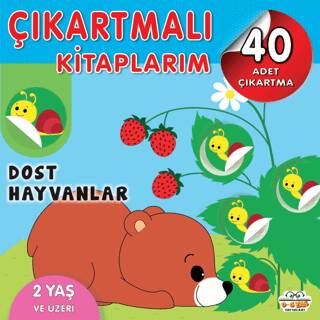 Çıkartmalı Kitaplarım - Dost Hayvanlar - 1