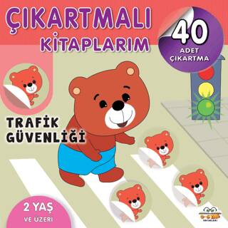 Çıkartmalı Kitaplarım - Trafik Güvenliği - 1