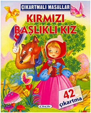 Çıkartmalı Masallar - Kırmızı Başlıklı Kız - 1