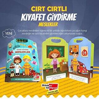 Cırt Cırtlı Kıyafet Giydirme - Meslekler - 1