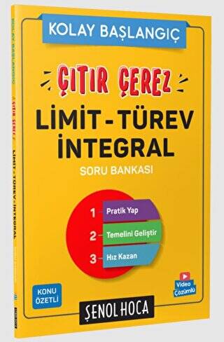 Çıtır Çerez Limit Türev İntegral - 1