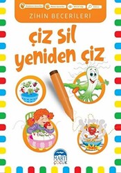 Çiz Sil Yeniden Çiz Turuncu Kitap - 1