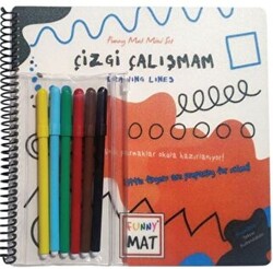 Çizgi Çalışmam - Funny Mat Mini Set - 1