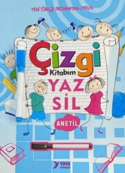 Çizgi Kitabım Yaz Sil Yazı Defteri Anetil - 1