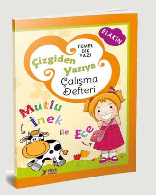 Çizgiden Yazıya Çalışma Defteri 64 sayfa - Düz Yazı - Anetil - 1