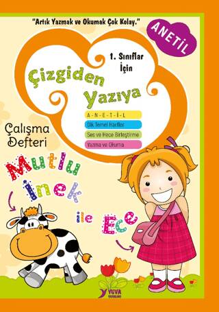 Çizgiden Yazıya Mutlu İnek ile Ece - 1