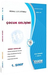 Çocuk Gelişimi Konu Anlatımlı Soru Bankası - 1. Yarıyıl Güz Dönemi 191 - 1