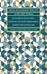 Çocukken Ölenlerin Durumu ve Anne-Babalarına Faydaları - 1