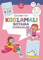 Çocuklar için Kodlama Etkinlikleri - Pembe - 32 Etkinlik - 1