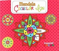 Çocuklar İçin Mandala Pembe - 1