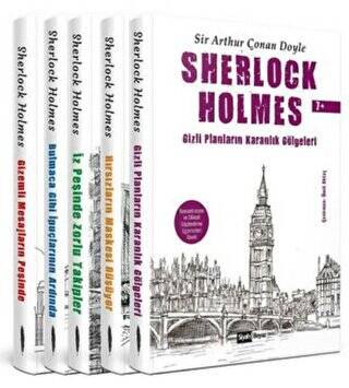 Çocuklar İçin Sherlock Holmes Seti 5 Kitap Takım - 1