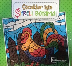 Çocuklar için Şifreli Boyama - 1