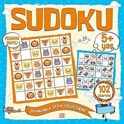 Çocuklar İçin Sudoku Çıkartmalı 5+ Yaş - 1