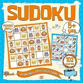 Çocuklar İçin Sudoku Çıkartmalı 5+ Yaş - 1