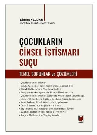 Çocukların Cinsel İstismarı Suçu Temel Sorunlar ve Çözümleri - 1