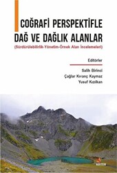 Coğrafi Perspektifle Dağ ve Dağlık Alanlar - 1