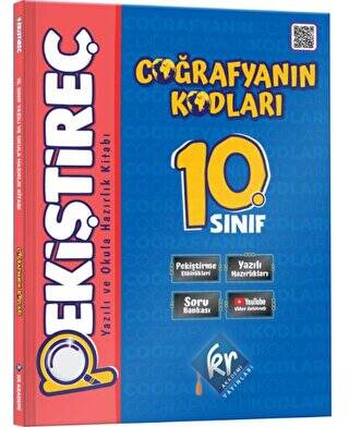 Coğrafyanın Kodları 10. Sınıf Coğrafya Pekiştireç Yazılı ve Okula Hazırlık Kitabı - 1