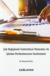 Çok Değişkenli İstatistiksel Yöntemler ile İşletme Performansının İncelenmesi - 1