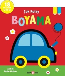 Çok Kolay Boyama - Arabalı Resim Kitabım - 1