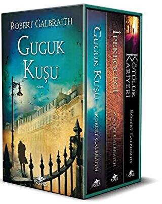 Cormoran Strike Kutulu Özel Set 3 Kitap - 1