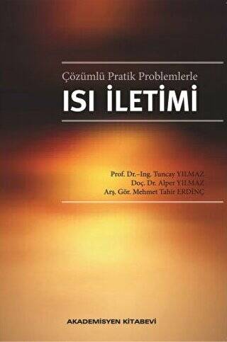 Çözümlü Pratik Problemlerle Isı İletimi - 1