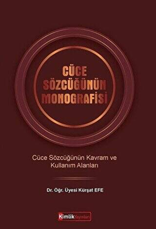 Cüce Sözcüğünün Monografisi - 1