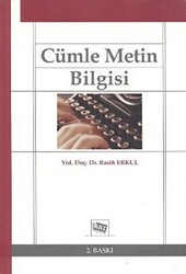 Cümle ve Metin Bilgisi - 1