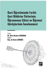 Dart Öğretiminde Farklı Geri Bildirim Türlerinin Öğrenmeye Etkisi ve Öğrenci Görüşlerinin İncelenmesi - 1