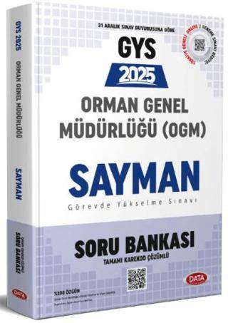 Orman Genel Müdürlüğü Sayman Görevde Yükselme Sınavı Soru Bankası - 1