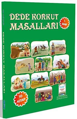 Dede Korkut Masalları 10 Kitap Takım - 1