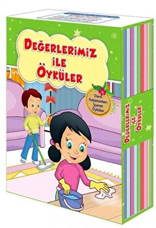 Değerler Dizisi Değerlerimiz ile Öyküler 10 Kitap - 1