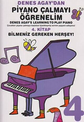 Denes Agay`dan Piyano Çalmayı Öğrenelim 4. Kitap - 1