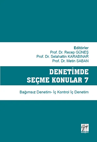 Denetimde Seçme Konular 7 - 1