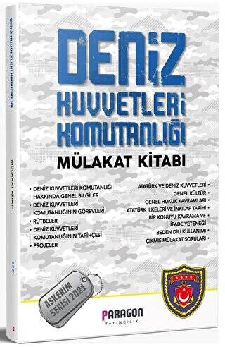 Deniz Kuvvetleri Komutanlığı Mülakat Kıtabı - 1