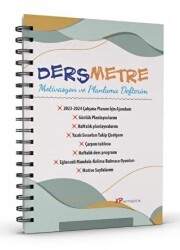 DERSMETRE Motivasyon ve Planlama Defteri - Günlük ve Haftalık Planlayıcı - 1