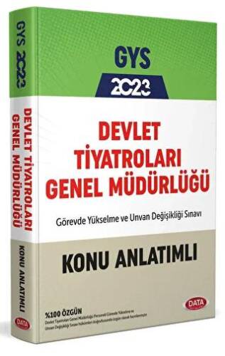 Devlet Tiyatroları Genel Müdürlüğü GYS Hazırlık Kitabı - 1