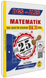 DGS ALES Matematik İlk 25 Çıkacak Soru Çözümlü - 1