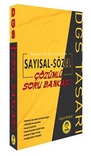 DGS Sayısal Sözel Çözümlü Soru Bankası - 1