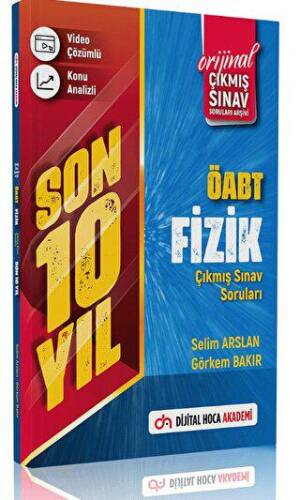 2023 ÖABT Fizik Son 10 Yıl Orijinal Çıkmış Sınav Soruları Video Çözümlü - 1