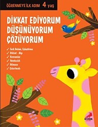 Dikkat Ediyorum, Düşünüyorum, Çözüyorum - Öğrenmeye İlk Adım 4 Yaş - 1