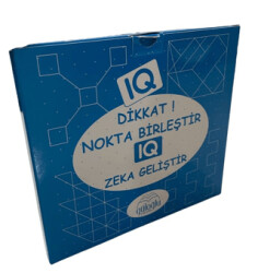 Dikkat! Nokta Birleştir IQ Zeka Geliştir Kutulu 32 Oyun,18 Kart Kalemiyle Beraber Süper Oyun Kartları - 1