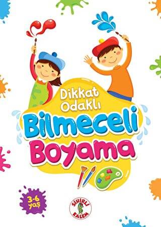 Dikkat Odaklı Bilmece Boyama - 1